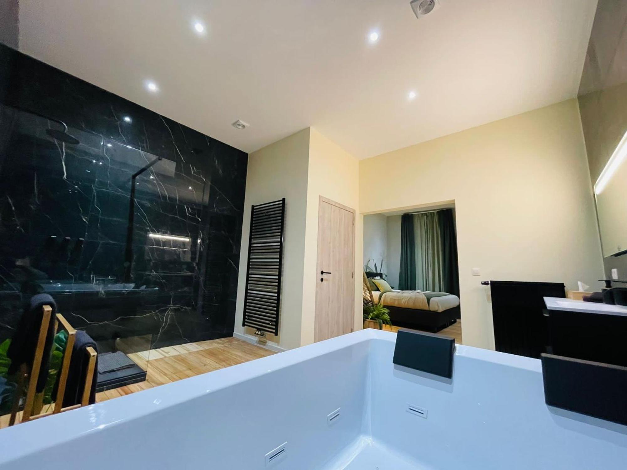 Appartement Exotique Avec Bain Balneo リエージュ エクステリア 写真